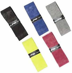 LI-NING Velvet Touch SuperGrip Badminton Racquet Grip multi colour Tacky Touch