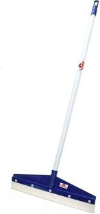 homfine Cleaning Floor Wiper with 3ft Long Handle, Wide Quality Foam for Home, Kitchen, Bathroom (1 pc,Rod:36inch, Flap:16inch) Floor Wiper