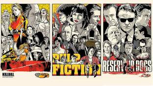 Kill Bill Pulp Fiction Quentin Tarantino Reservoir Dogs People Models Female Matte Finish Poster Paper Print
