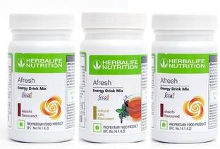 HERBALIFE afresh energy drink mix combo Protein Blends