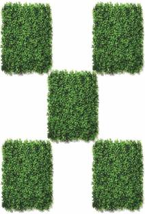 Garden Basket Artificial Grass Tiles For Home Balcony Garden Decoration 40X60cm, Set of 5 Artificial Plant