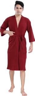 HotGown Plain Maroon XL Bath Robe