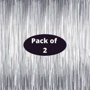 Craftcape Silver Silver Foil Curtain