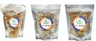 BalSo BS- Premium Almond (100g),Cashew (100g) and Kishmish(100gm) 300gm dry fruits combo pack Almonds, Cashews and Kishmish (3 x 100gm) Almonds, Cashews, Raisins