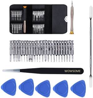WOWSOME 25 in 1 mobile repairing Tools Kit With Pry Openers And Tweezers Precision Screwdriver Set