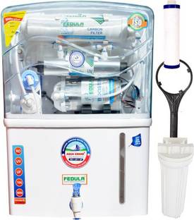 fedula aqua grand RO UV UF TDS Minirals candal -1, pree filter-1 , kye -1 pic 12 L RO + UV + UF Water ...
