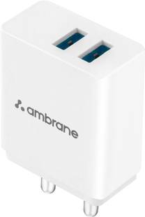 Ambrane 12 W 3.1 A Wall Charger for Mobile