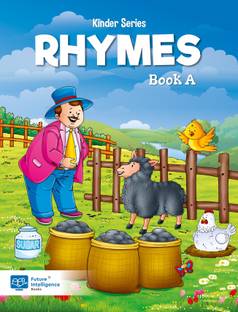 Nursery Rhymes / Nursery rhymes / Nursery rhymes books for kids with Activity Sticker  - Kinder Series Rhymes Book A