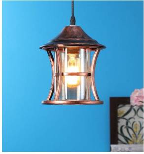 Areezo Hanging Pendant Ceiling String Lights Lighting for Living Room Dinning Table Bedroom Balcony Hall Kitchen Home Decoration Modern Fancy Lamp Copper Pendant Lamp Ceiling Lamp