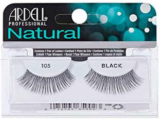 Ardell NATURAL STRIP LASHES 105 BLACK-65002 + Duo Clear Glue 1g Pack of 1 Number of piece 2