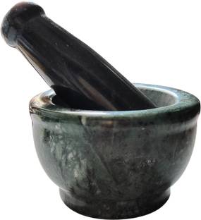 Homebia Small Mortar Pestle Set High Quality Mortar & Pestle/Imam Dasta/Ohkli Musal/Kharal/Khalbatta/Okhli Masher/masher Marble Masher
