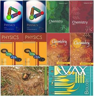 Ncert टेक्स्टबुक ( फिज़िक्स, केमिस्ट्री, बायोलॉजी) फॉर 11th एंड 22th, कम्पलीट बुक सेट, कॉम्बो सेट