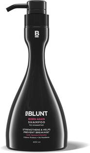 BBlunt Born Again Shampoo for Stressed Hair, with Quinoa and Keratin. No Parabens. 400 ml
