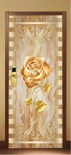 HD RAPID DESIGN Vinyl Decorative Gold Wallpaper