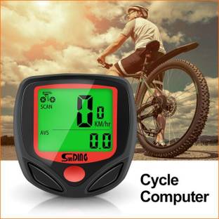 Huayue ™ 15 Function Cycle Speedometer Digital LCD Speedometer for Bicycle Bike Meter Wired Cyclocomputer