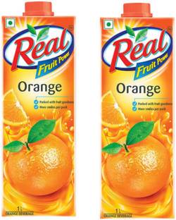 Real orange juice 2 ltr combo pack