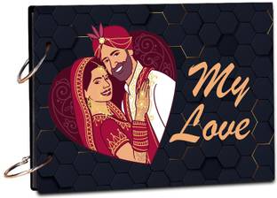 BPDESIGNSOLUTION My Love Background Theme,  Scrapbook Kit