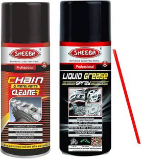 Sheeba Liquid Grease 160ml & Chain Cleaner 160ml Chain Oil