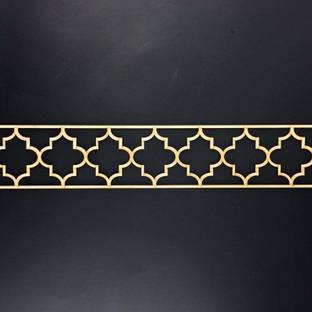 Haoser Corved Panel Geometric Wooden Panel, MDF jali for wall decoration for your Amazing Home