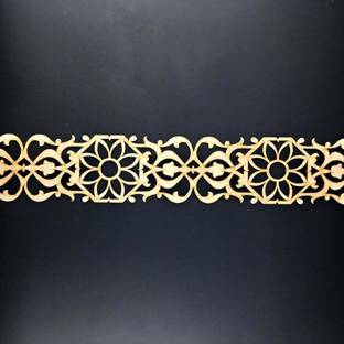 Haoser Corved Panel Geometric Wooden Panel, MDF jali for wall decoration for your Amazing Home