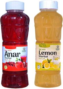 NATRAJ The Right Choice Badam Sharbat & Lemon Sharbat
