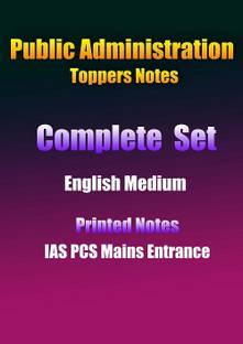 Vajiram Latest Complete Public Administration Printed Notes For IAS Mains