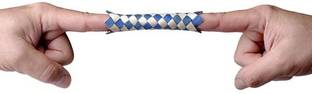 patil magic Finger Trap Puzzle (Set of 2) 1 Magic Tricks