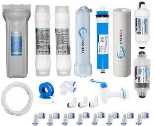 Hydroshell Ro Service Kit with Membrane & Filter for Water Purifier (All Type) String Filter Cartridge