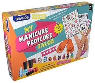 Jayaansh Traders Kids Fashion Saloon Style Manucure & Pedicure Kit