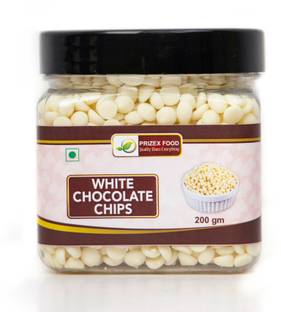 Prizex White Chocolate Chips / Chocochips 200gm Topping