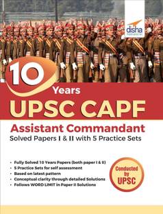 10 Years Upsc Capf