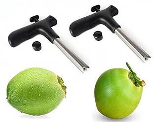 RUBY Coconut Tool Opener Stainless Steel Young Water Punch Tap Drill Straw Hole Open Coconut Tool Opener Vegetable & Fruit Chopper