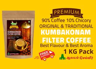 Iyarkkayin Pokkisham Traditional Authentic Kumbakonam Filter Coffee Powder_Premium 90:10. Filter Coffee