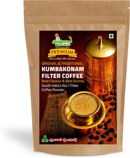 Iyarkkayin Pokkisham Traditional Authentic Kumbakonam Filter Coffee Powder - Premium 90:10 Filter Coffee