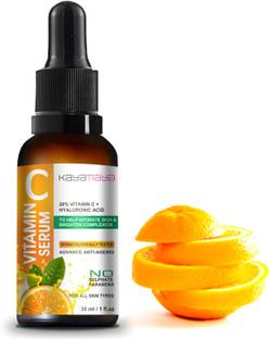 Kayamaya Vitamin C Face Serum - Skin Brightening Serum , Anti-Aging, Skin Repair, Supercharged Face Serum, Dark Circle, Fine Line & Sun Damage Corrector Face Serum