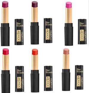 BLUE HEAVEN MATTE LIPSTICK COMBO OF 6