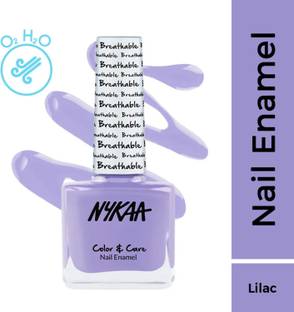 NYKAA Breathable Nail Enamel - Lazy Lilac - 327 lilac