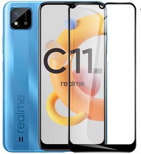 ASMANTIC Edge To Edge Tempered Glass for Realme C11 2021