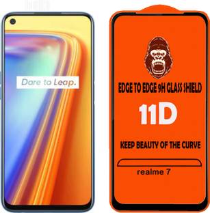 Digilett Tempered Glass Guard for realme 7