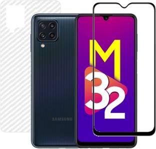 HOBBYTRONICS Front and Back Screen Guard for Samsung M32