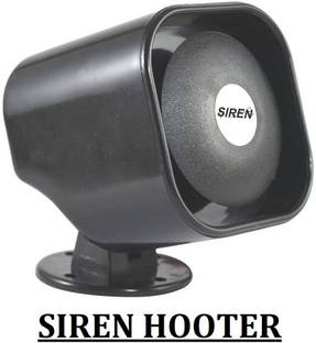REALON Security Alarm Siren Hooter Used for Car, Bikes, ATM, Banks, Homes, Offices etc.. Wired Sensor Security System