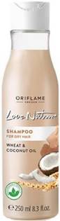 Oriflame Sweden Love Nature Shampoo for Dry hair with Wheat & Coconut Oil
