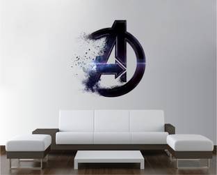 Decal Point 52 cm Marvel Avengers Wall Sticker to add life to your Walls (52cm x 50cm) Self Adhesive Sticker