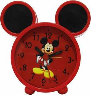 Zinzo Analog Wine Red Clock