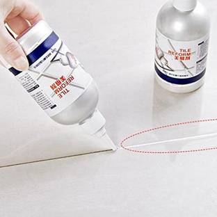 Porquepine Anti-Fungi Acetic Cure Silicone Sealant Tile Reform Glue Crack Filler