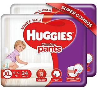 Huggies Dry Pants_XL 34_Combo - XL