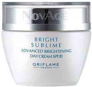Oriflame Sweden NovAge Bright sublime Advanced Brigthening Day Cream SPF 20