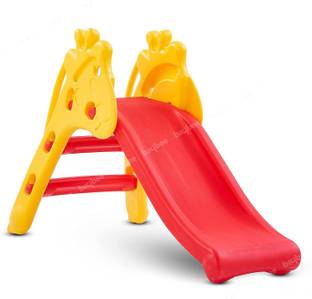 बेबी Foldable Baby Garden Baby Slider for Kids - PLAYGRO Super Senior Garden Slider for Kids -Boys and Girls - Baby Slider Indoor / Outdoor (Giraffe Slide)