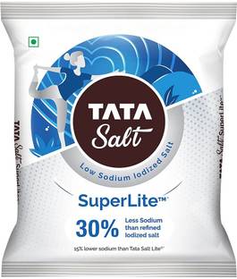 Tata super lite low sodium iodized salt 1 kg Iodized Salt