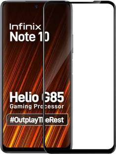 GORILLA FIVE Edge To Edge Tempered Glass for Infinix Note 10, Infinix Note 10 Pro, INFINIX Note 10